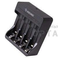 Зарядное устройство КОСМОС KOC903USB 1-4 АА/ААА питание от USB шнур. автомат. Зарядное устройство КОСМОС KOC903USB 1-4 АА/ААА питание от USB шнур. автомат.