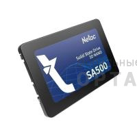 Внутренний SSD  Netac  500GB  SA500, SATA-III, R/W - 530/475 MB/s, 2.5", 3D NAND