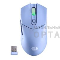 Беспроводная игровая мышь REDRAGON St4r Pro син,6кн,BT+2.4G,26000dpi,легк  (1/40)