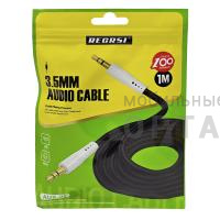 Кабель AUX RECRSI AUX-09 чёрный