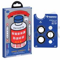 Защитное стекло на камеру Remax GL-27, для iPhone 15 Pro/15 Pro Max, Black