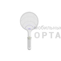 Мухобойка электрическая XIAOMI Qualitell Smart Digital Electric Fly Swatte E3, ABS+стальная сетка, 1200 мАч, white