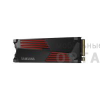 Внутренний SSD  Samsung 1TB  990 Pro, PCIe 4x4, R/W -7450/6900 MB/s, (M.2),2280, MLC V-NAND 3-bit (с радиатором /EU) Внутренний SSD  Samsung 1TB  990 Pro, PCIe 4x4, R/W -7450/6900 MB/s, (M.2),2280, MLC V-NAND 3-bit (с радиатором /EU)