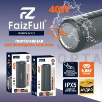 Аудио-колонка беспроводная FaizFull FK270 40W TWS 1+1, поддержка SIRI