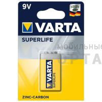 Батарейка крона, VARTA  6F22 SUPERLIFE 9V (1бл)