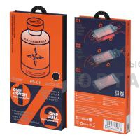 Стекло защитное REMAX ES-01 с автоустановкой, для iPhone 13/13 Pro/14, black