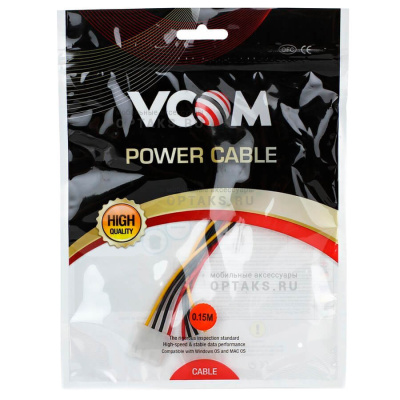 Размножитель питания IDE-устройств (1-> 2 big, 5+12V) VCOM <VPW7570> (1/200)